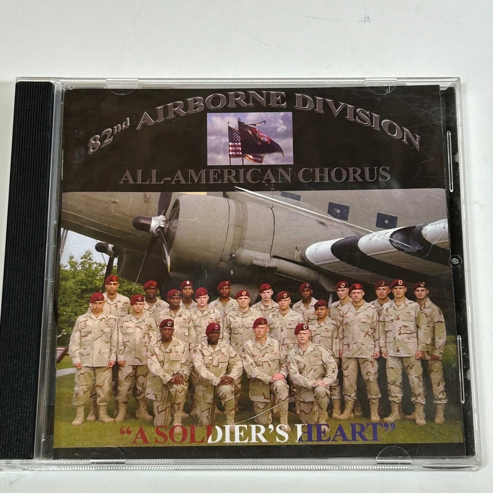82nd Airborne Division All-American Chorus A Soldier's Heart CD 2005 US Army